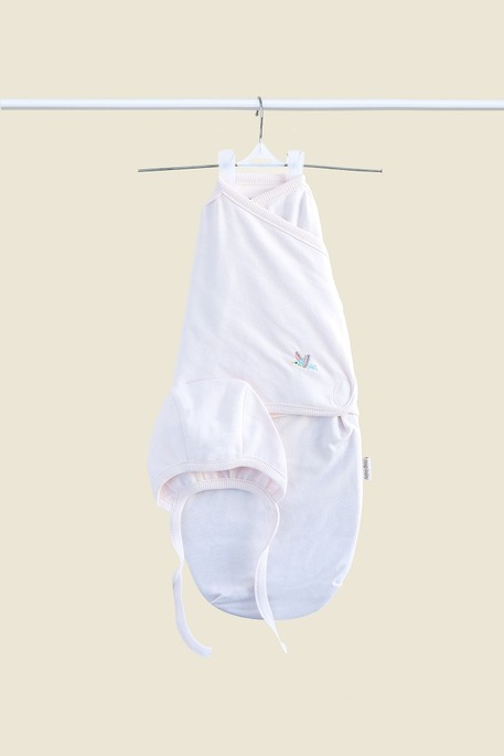 Утепленная евро пеленка на липучках Beris, Голубка