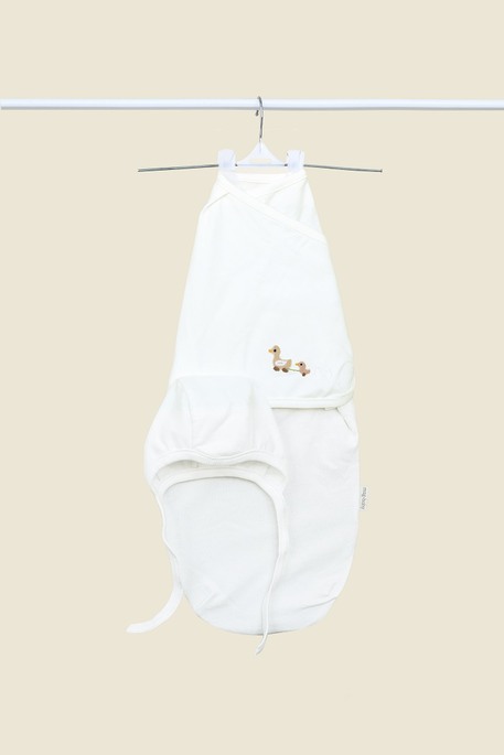 Утепленная евро пеленка на липучках Beris, Утята