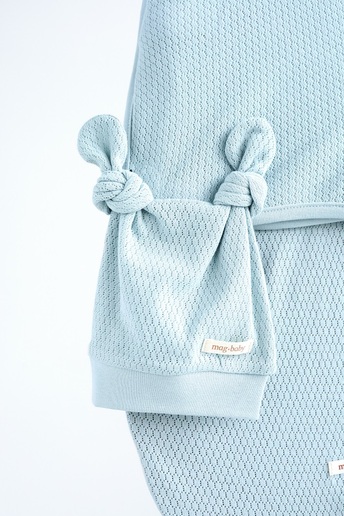 Евро пеленка на липучках с шапочкой Honey, Сизая - фото 2