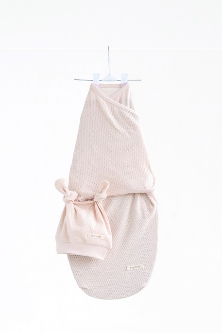 Евро пеленка на липучках с шапочкой Honey, Сливочная