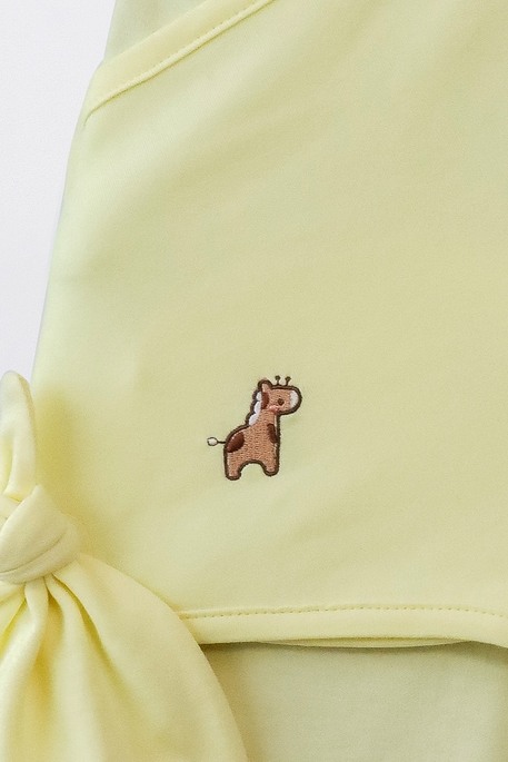 Евро пеленка на липучках с шапочкой Purl, Жираф - фото 2