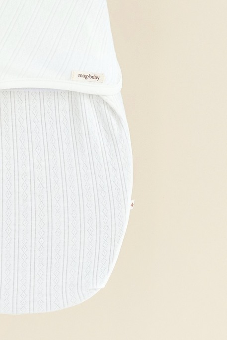 Євро пелюшка на липучках з шапочкою Trudy, Світло-молочна - фото 4