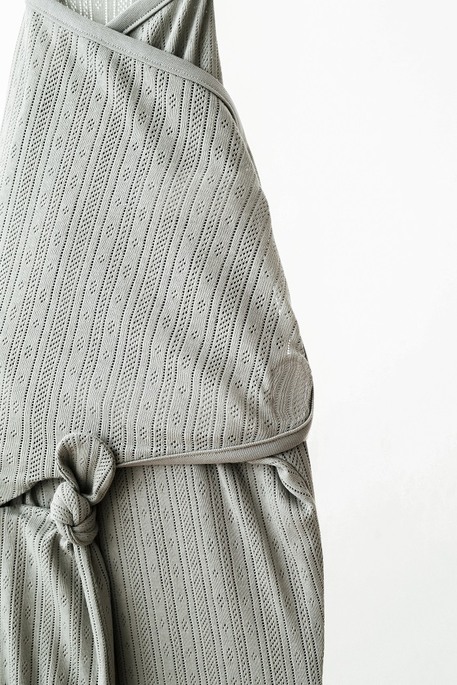 Евро пеленка на липучках с шапочкой Wind, Сизая - фото 2