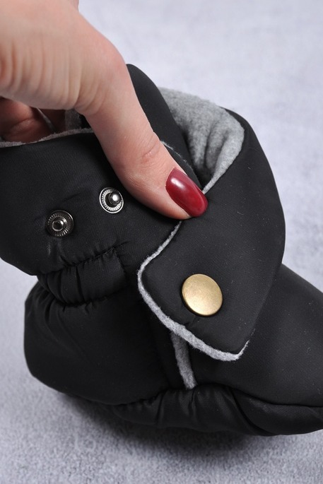 Пинетки-сапожки, Черные - фото 3