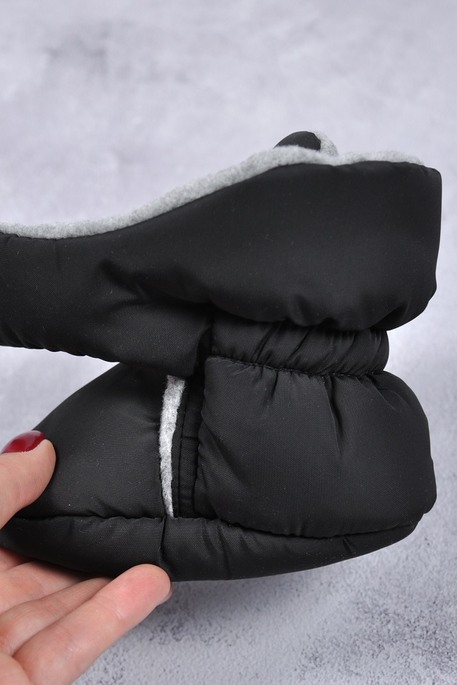 Пинетки-сапожки, Черные - фото 2