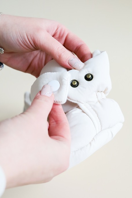 Пинетки-сапожки, Слоновая кость - фото 2