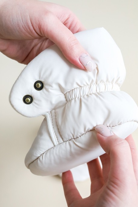 Пинетки-сапожки, Слоновая кость - фото 3