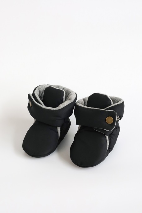 Пинетки-сапожки, Черные