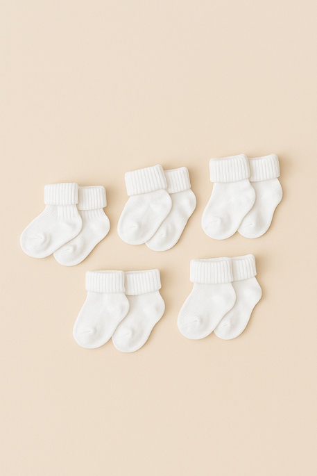 Комплект носочков Base, Молочный