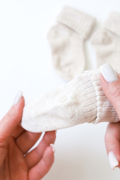 Шкарпетки Base, Бежевий меланж - фото 2