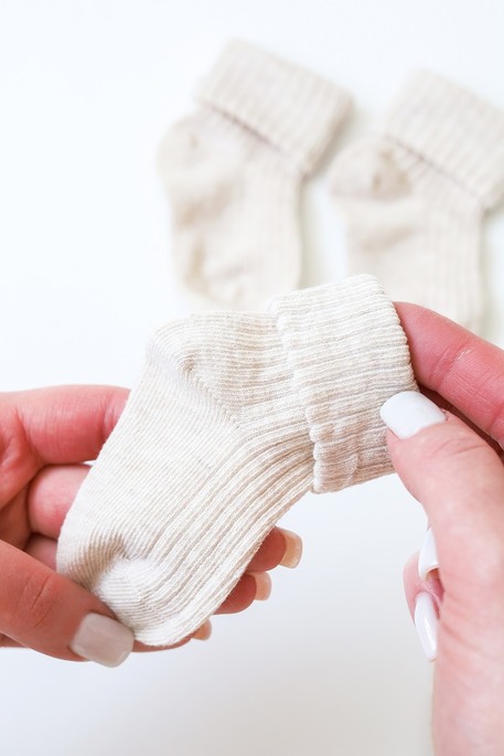 Шкарпетки Base, Бежевий меланж - фото 1