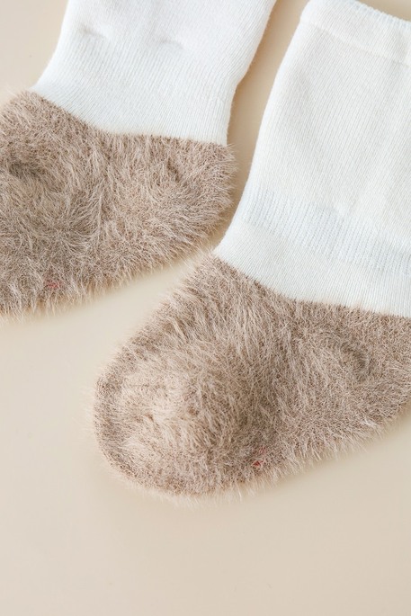 Шкарпетки Fluffy, Коричневі - фото 3