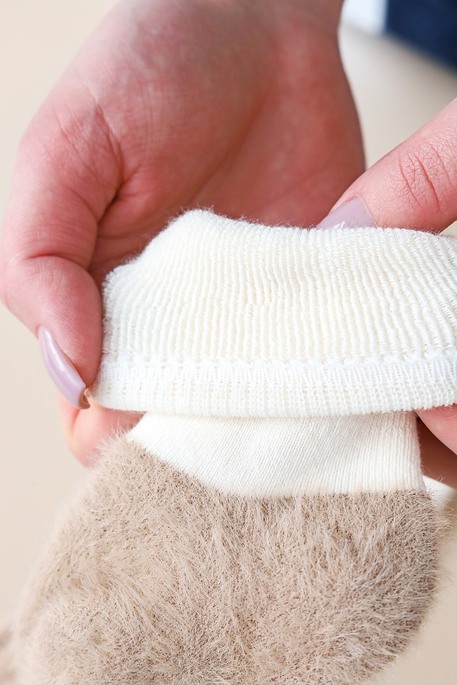 Шкарпетки Fluffy, Коричневі - фото 1