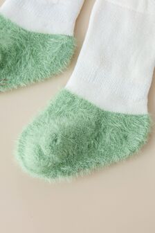 Шкарпетки Fluffy, Зелені - фото 3
