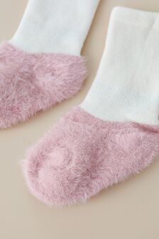 Шкарпетки Fluffy, Рожеві - фото 3