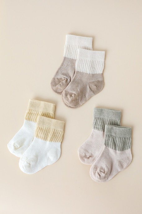 Набір шкарпеток Trio, Бежевий