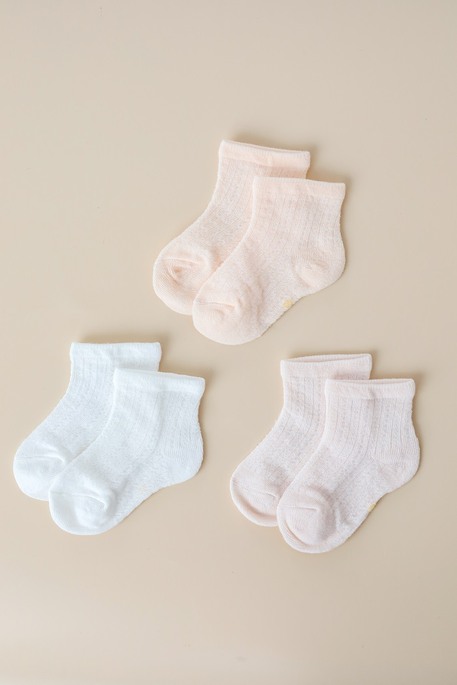 Набір шкарпеток Trio, Рожевий
