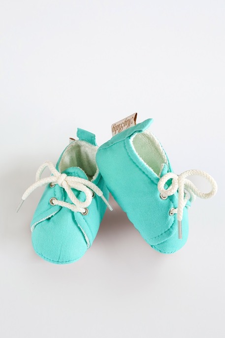 Пинетки хлопковые, Бирюзовые