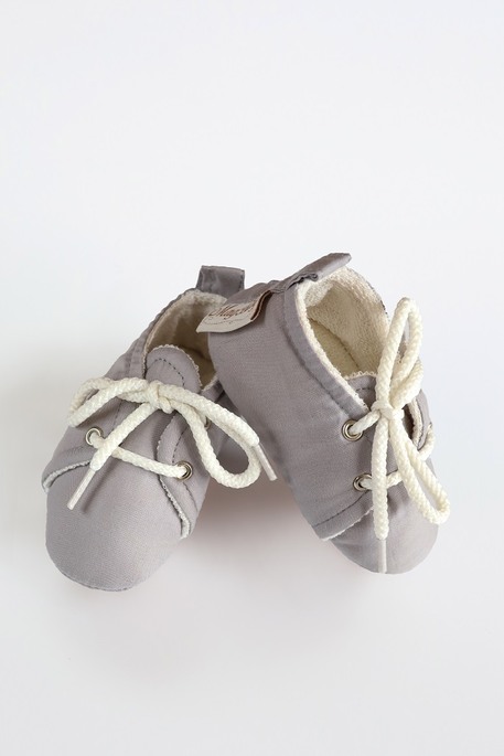 Пинетки хлопковые, Серые