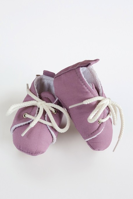 Пинетки хлопковые, Фиолетовые