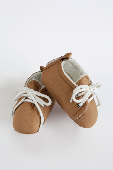 Пинетки хлопковые, Коричневые