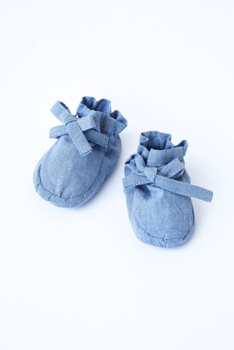 Хлопковые пинетки, Джинс