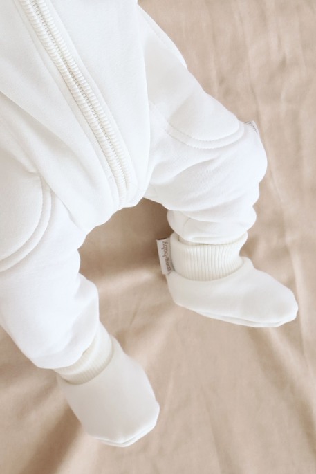 Пінетки на флісі Torino, Молочні - фото 1