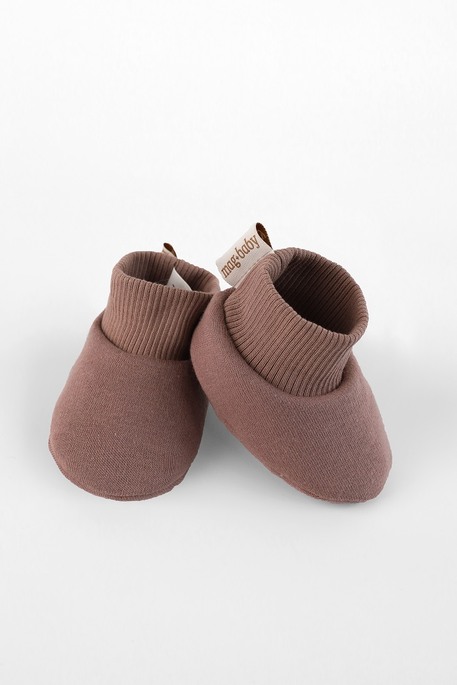 Пинетки на флисе Torino, Коричневые