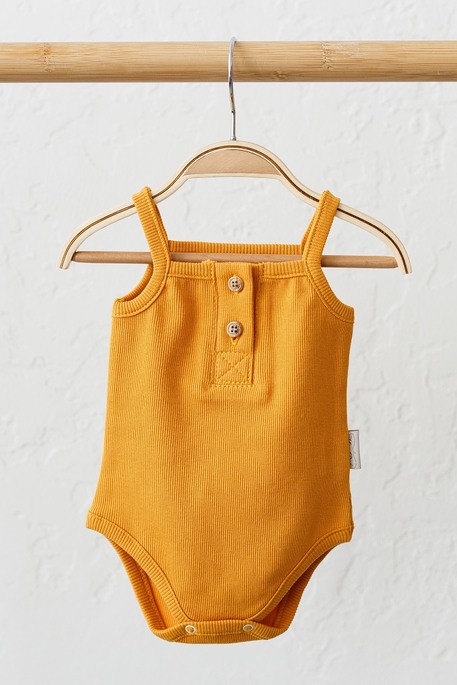 Боди-майка Cory, Горчичный