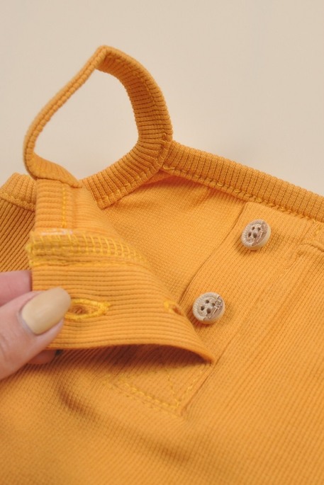 Боди-майка Cory, Горчичный - фото 3