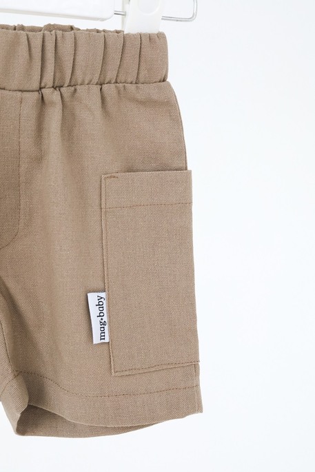 Льняной костюм Land, Коричневый - фото 4