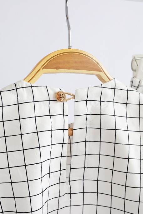 Хлопковый костюм Land, Клетка - фото 3