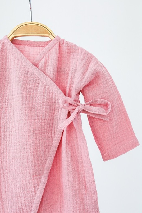 Мусліновий ромпер Letty, Рожевий - фото 4