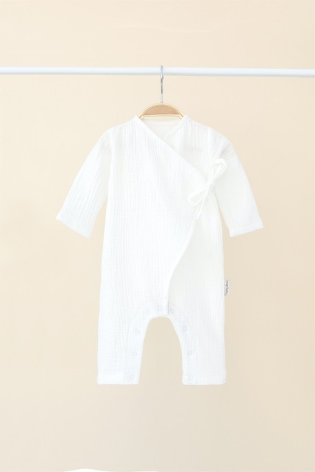 Муслиновый ромпер Letty, Молочный