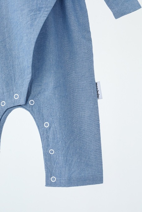 Бавовняний ромпер Letty, Джинс - фото 4