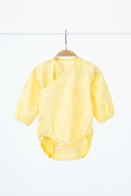 Мусліновий боді Milly, Лимонний