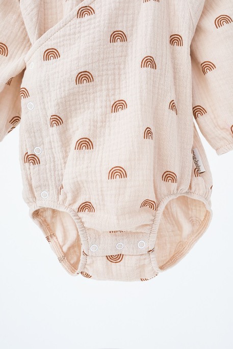 Муслиновый боди Milly, Радуги - фото 5