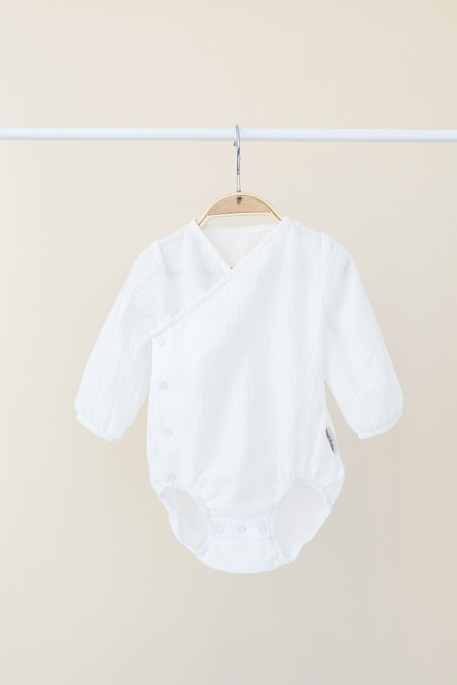 Мусліновий боді Milly, Молочний