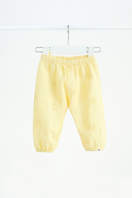 Муслиновые штаны Milly, Лимонные