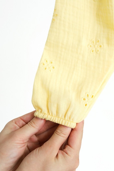 Муслиновые штаны Milly, Лимонные - фото 3