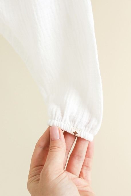 Муслиновые штаны Milly, Молочные - фото 3