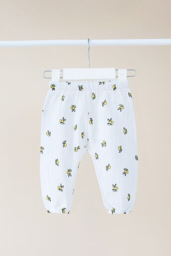 Муслиновые штаны Milly, Лимончики