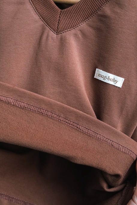 Пижама Evelyn, Коричневая - фото 4