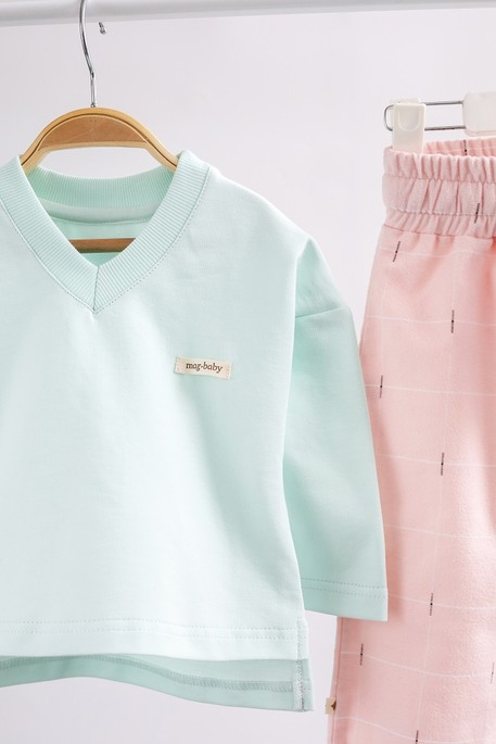 Пижама Evelyn, Светло-ментоловая - фото 3