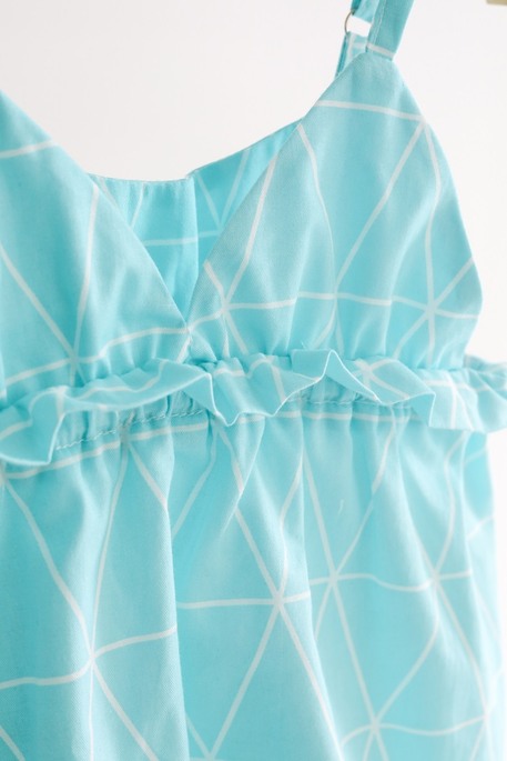 Платье Eva, Бирюзовые треугольники - фото 6