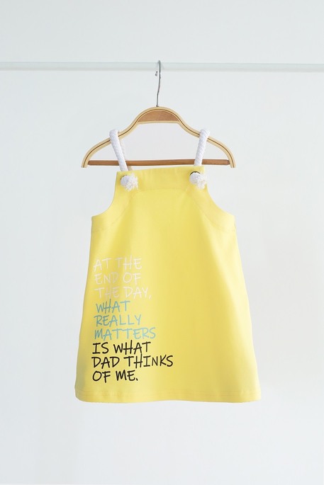 Платье Judy, Светло-желтое