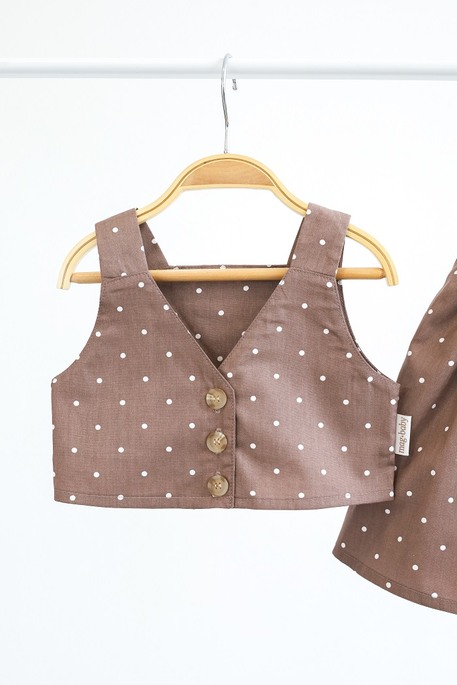 Комплект спідниця і топ Lilo, Горошок - фото 3