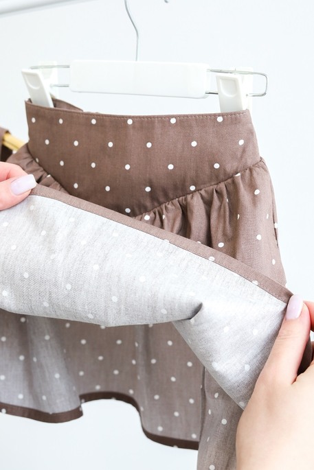 Комплект спідниця і топ Lilo, Горошок - фото 4