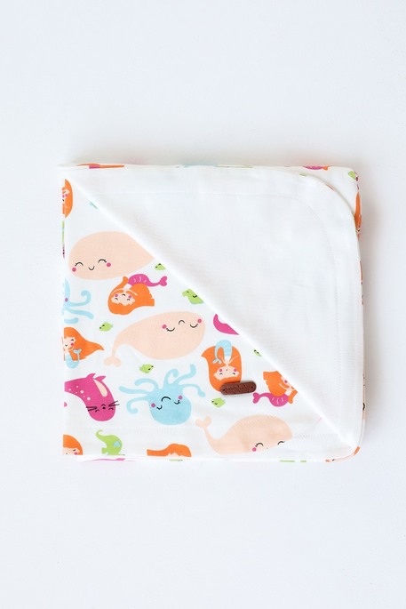 Трикотажний плед Liam, Русалки - фото 2