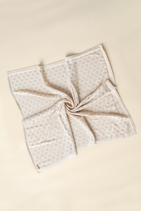 В'язаний плед Lori, Бежевий